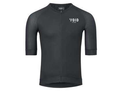 VOID cyklistický dres vortex ss jersey - black