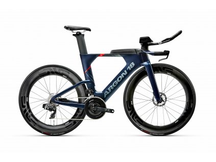 Triatlonové kolo Argon 18 E119T+ Disc Sram Force eTap AXS / Hunt 34 - Kailua Full Moon