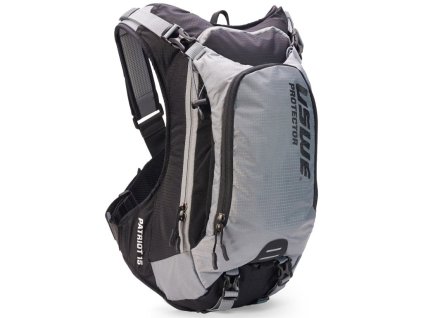 USWE patriot 15 trailový batoh s chráničem páteře - grey/black