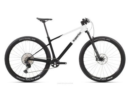 SUPERIOR xp 9.2 mtb hardtail kolo - matte carbon/white