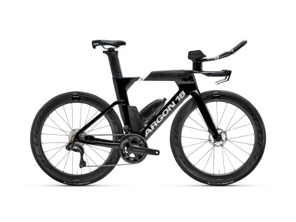 Triatlonové kolo Argon 18 E117 Disc Ultegra Di2 -Black stealth (Velikost XL)