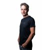 Future Cycling pánské bavlněné tričko s krátkými rukávy - černé