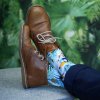 SOX cyklistické ponožky tropical socks - bezešvé (Velikost M)