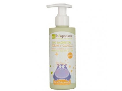 bio bagnetto corpo e capelli detergente delicato e biologico bimbi neonati