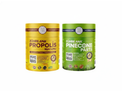 propolis + pinecone paste