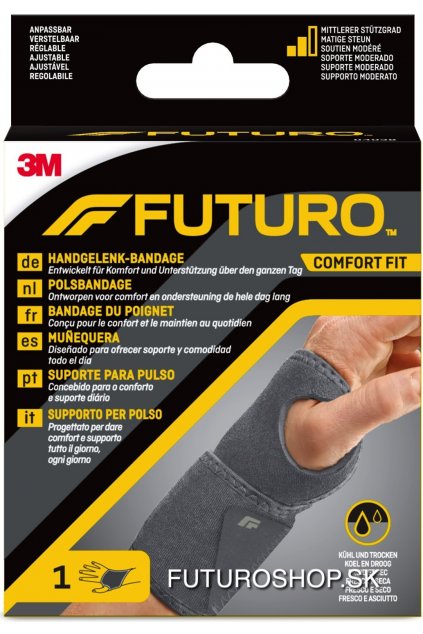 3M FUTURO 4036 univerzálna bandáž na zápästie COMFORT FIT