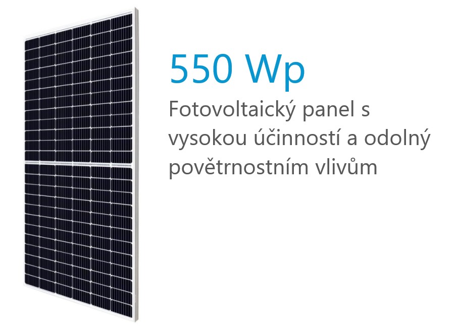 550 Wp panel - info