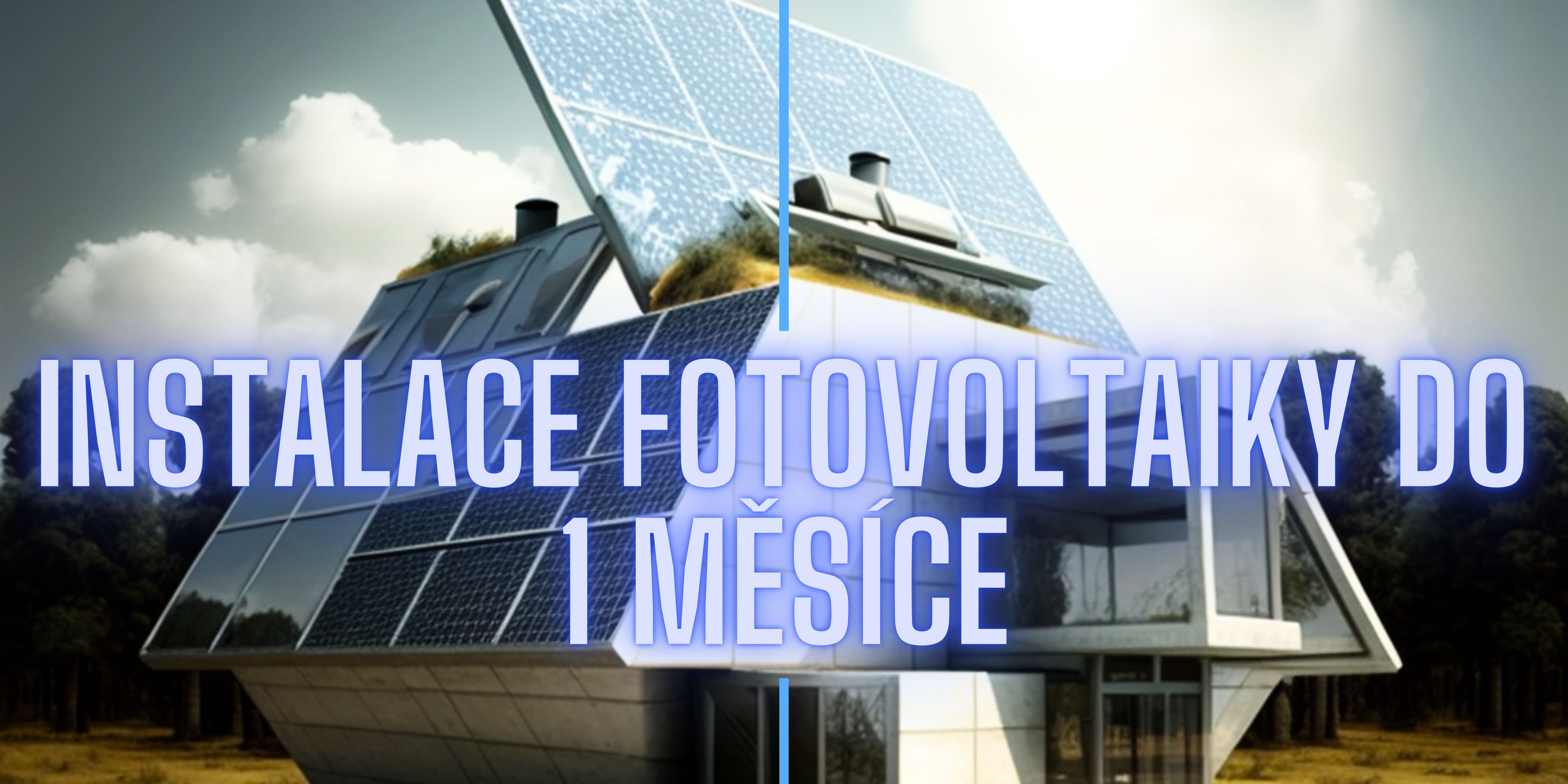 Fotovoltaický systém se solárními panely a nabíječkou pro elektromobily pro efektivní domácnosti