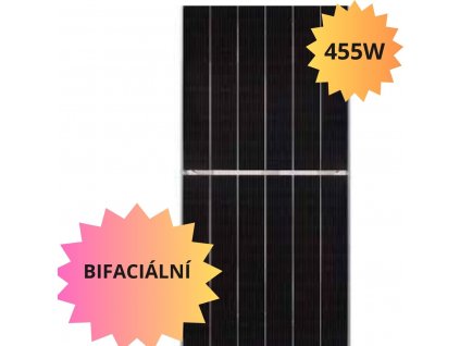 Fotovoltaický bifaciální solární panel JINKO TIGER - JKM455M-7RL3-TV -455Wp