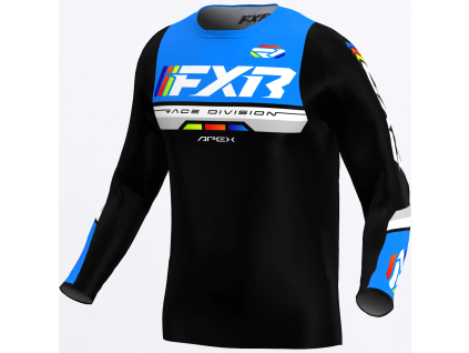 FXR Apex MX Jersey Blue - motokrosový dres