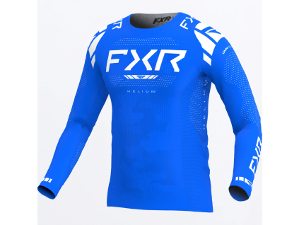 FXR Helium MX Jersey Blue/White - motokrosový dres