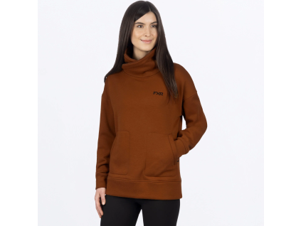 FXR Women's Ember Pullover Sweater Copper - dámska mikina