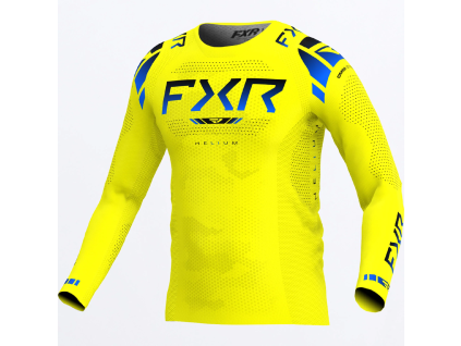 FXR Helium MX Jersey Citron - motokrosový dres