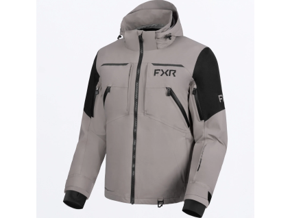 FXR Ridge Pro Trilaminate Jacket Stone/Black - pánska bunda