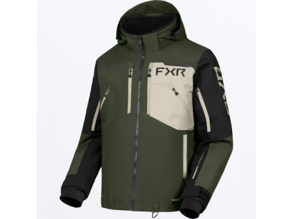 FXR Vertical MTX Lite Jacket Army/Stone - pánska bunda