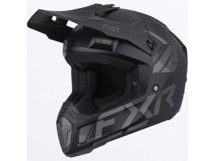 FXR Clutch Comp MX Helmet Black Ops - motokrosová prilba