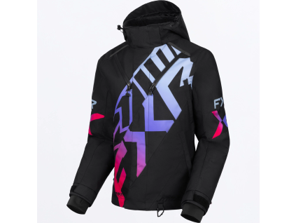 FXR Cold Cross CX Jacket Black/Twilight - dámska bunda