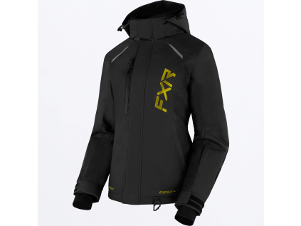 FXR Pulse Jacket Black/Gold - dámska bunda