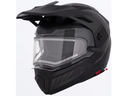 FXR Maverick X Pro Helmet Black Ops - modulárna prilba s vyhrievaním