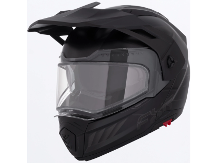 FXR Maverick X Pro Helmet Dual Shield Black Ops - modulárna prilba dvojitým štítom