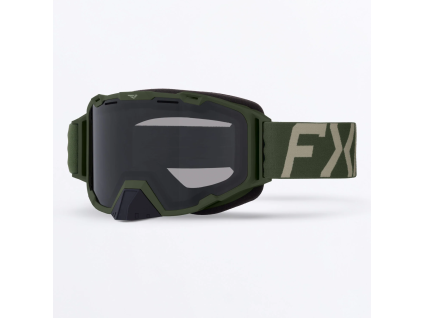 FXR Maverick Prime Goggle Army - zimné okuliare