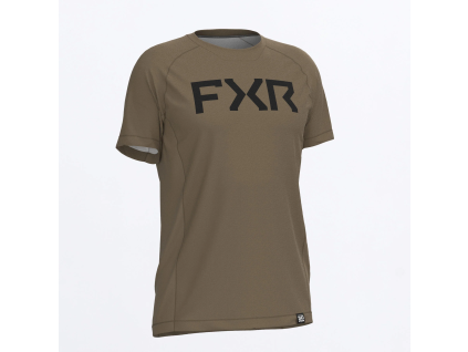 FXR Men's Attack UPF T-Shirt Canvas - pánske tričko