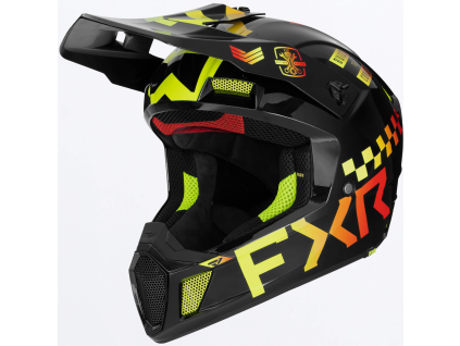 FXR Clutch Gladiator Helmet Ignition - motokrosová prilba