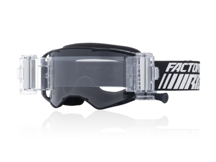 Factory Ride Roll-Off Goggle Black - MX okuliare