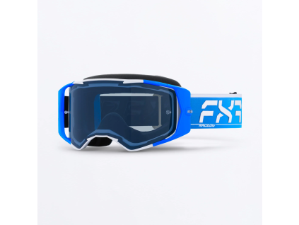 FXR Factory Ride MX Goggle Blue  - MX okuliare
