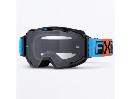FXR Maverick Prime MX Goggle Black/Blue - MX okuliare