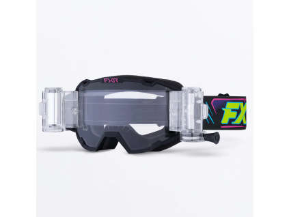 FXR Maverick Prime Roll-Off Goggle  Sketchy - MX okuliare