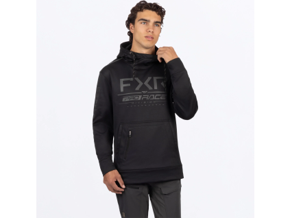 FXR Men's Race Div Tech Pullover Hoodie Black Ops - pánska mikina