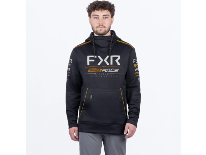 FXR Men's Race Div Tech Pullover Hoodie Black/Kash - pánska mikina