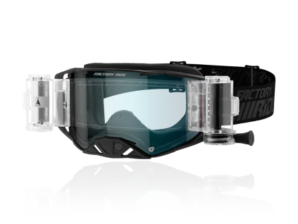 Factory Ride Roll-Off Goggle Obsidian - MX okuliare