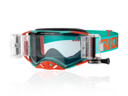 Factory Ride Roll-Off Goggle Pepper-Mint - MX okuliare