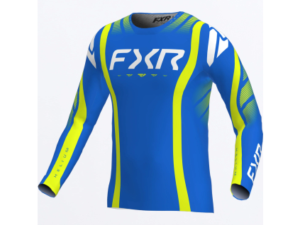 FXR Helium Infinity MX Jersey Blue - motokrosový dres