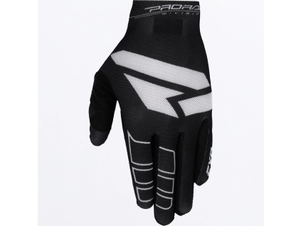 FXR Pro-Fit Air MX Glove Black/White - MX rukavice