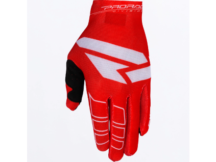 FXR Pro-Fit Air MX Glove Red/White - MX rukavice