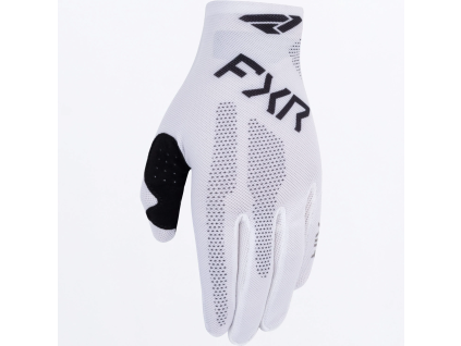 FXR Pro-Fit Air MX Glove White - MX rukavice