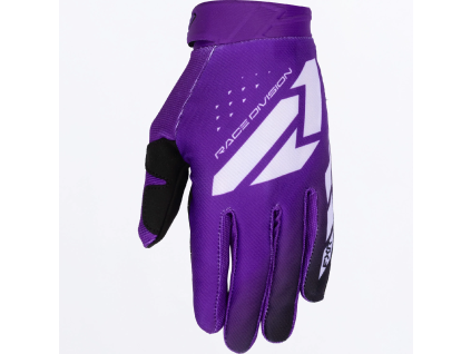 FXR Reflex MX Glove Purple/White - MX rukavice
