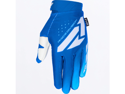 FXR Reflex MX Glove Blue/White - MX rukavice