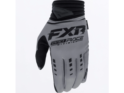 FXR Prime MX Glove Grey/Black - MX rukavice