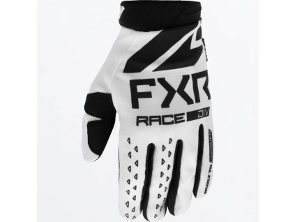 FXR Reflex MX Glove White/Black - MX rukavice