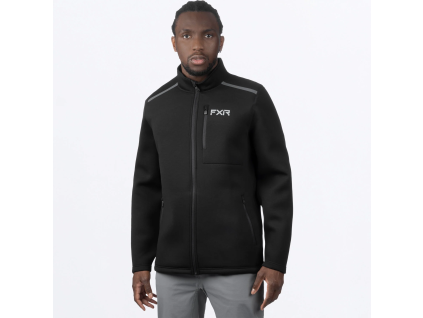 FXR Men's Altitude Tech Zip-Up Black Ops - pánska mikina