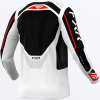 FXR Podium Relay MX Jersey White/Black/Red - motokrosový dres
