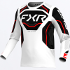 FXR Podium Relay MX Jersey White/Black/Red - motokrosový dres