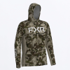 FXR Men's Attack Air UPF Pullover Hoodie Army Camo - pánska mikina