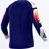 FXR Clutch MX Jersey Navy/Razz/White - motokrosový dres