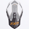 FXR Helium MX Carbon Helmet Peak Gold/White - Šilt prilby