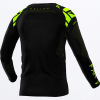 FXR Helium MX Jersey Black/HiVis - motokrosový dres